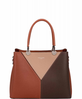 David Jones Handbag 6634-1 BURGUNDY